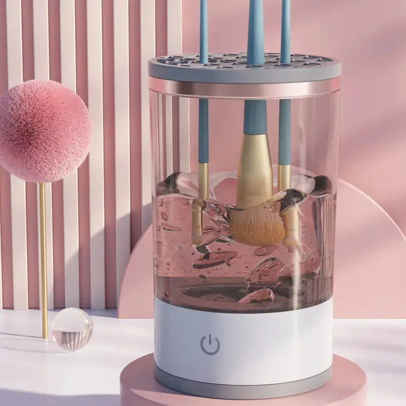 Električni čistač četkica za šminku
