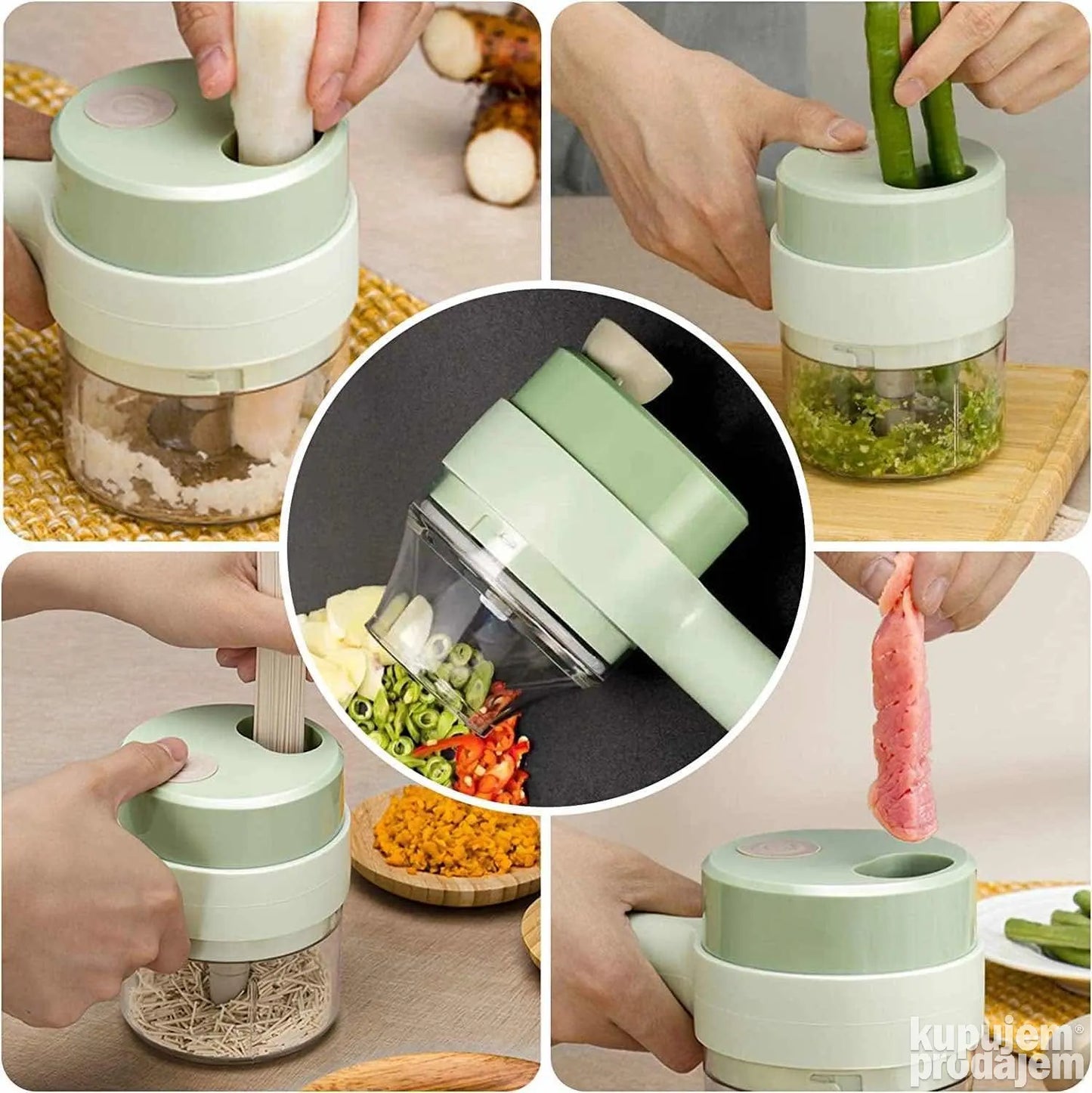 Električni ručni secko 4u1